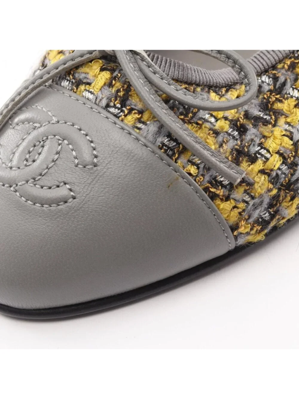 Chanel Pumps Ballerina Leather Flat